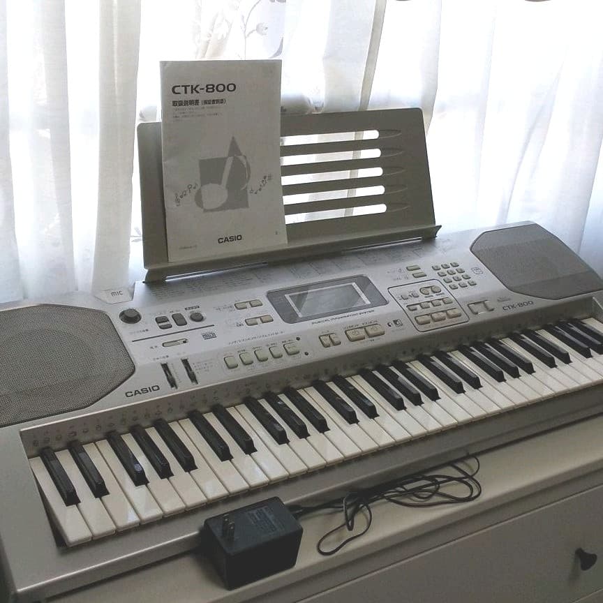 CASIO 電子キーボード 電子ピアノ　CTK-800