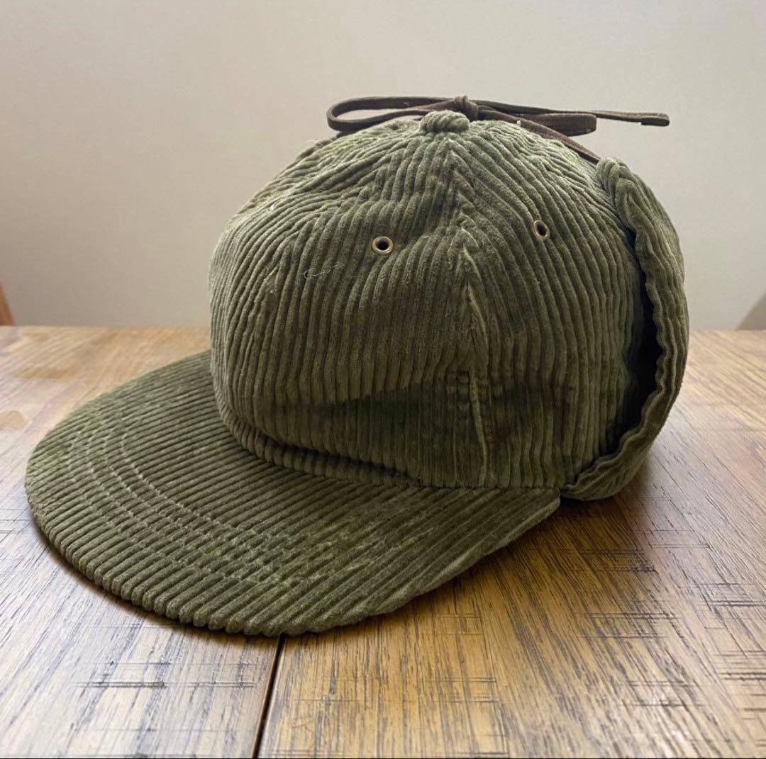 Sillage コーデュロイフライトキャップ