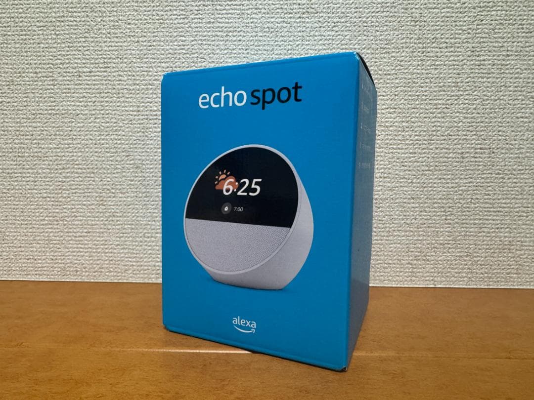 ち*こ様 新品未開封 Amazon Echo Spot エコースポット ホワイト