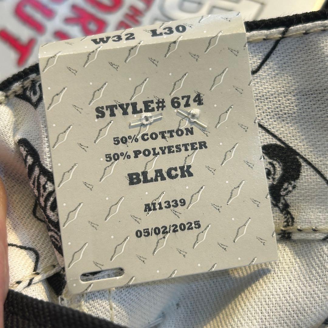 新品 BENDAVIS GORILLA CUT ゴリラカットパンツ 黒 W32