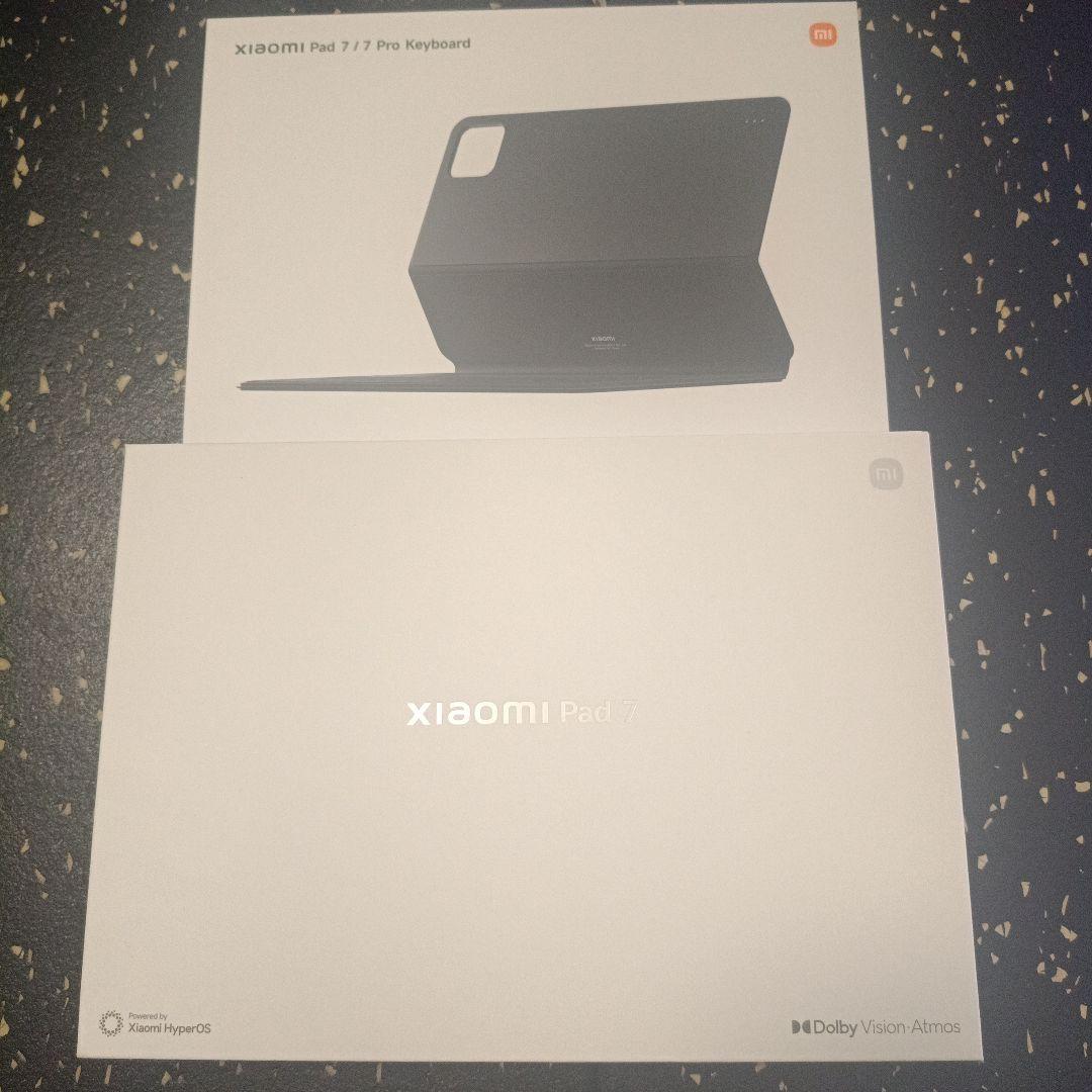 Xiaomi Pad 7 8G 128G グレー/純正Keyboard ケース