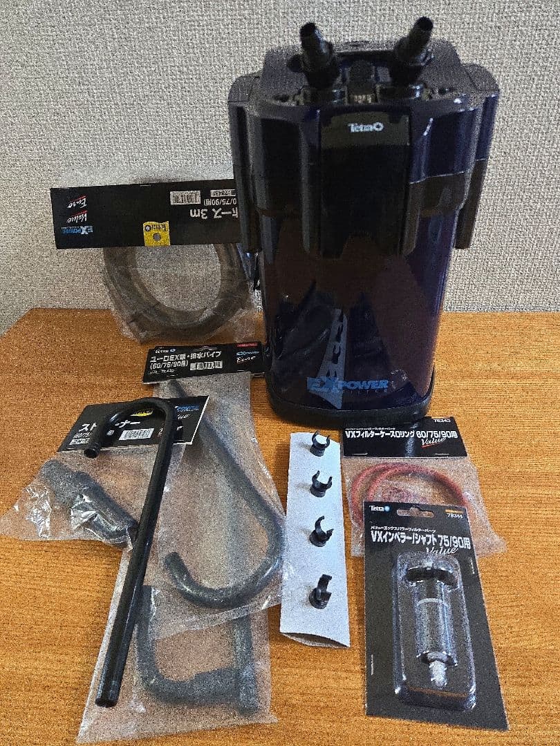 テトラVX 75外部フィルター美品/水草水槽