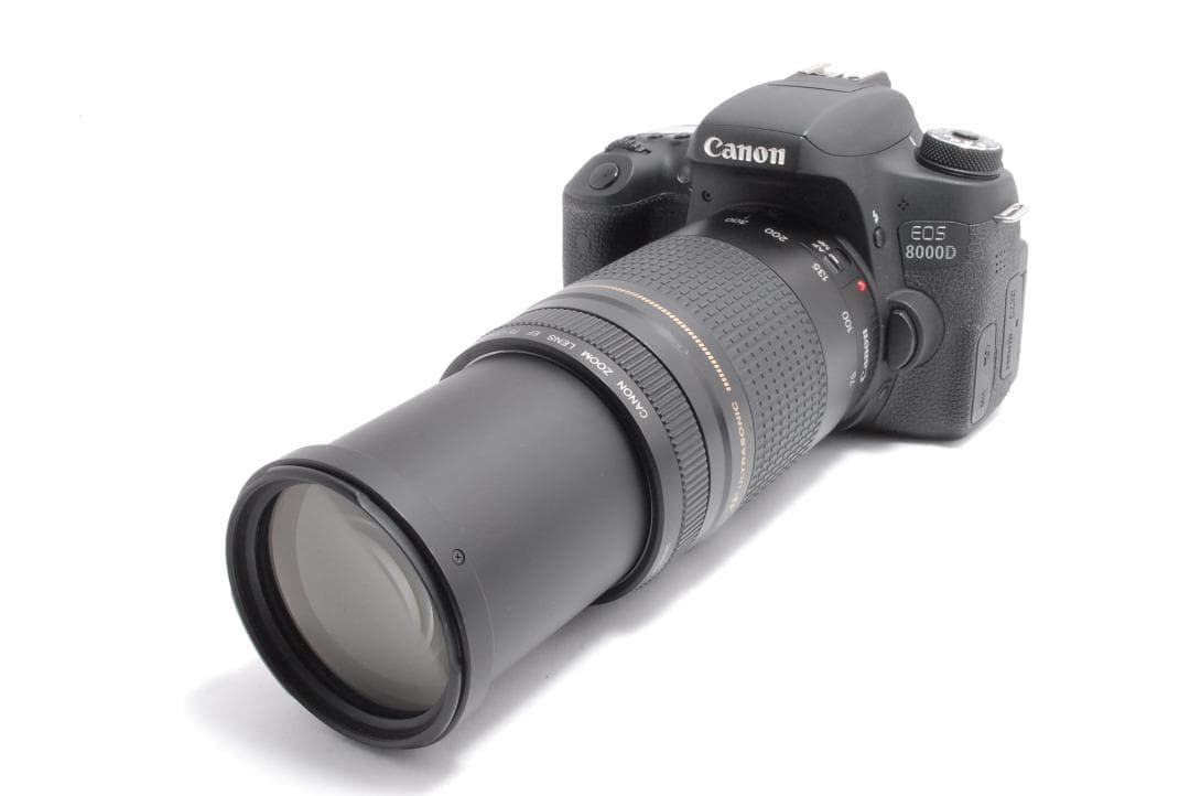 美品フルセット⭐️Canon EOS 8000D⭐️超望遠ダブルレンズ