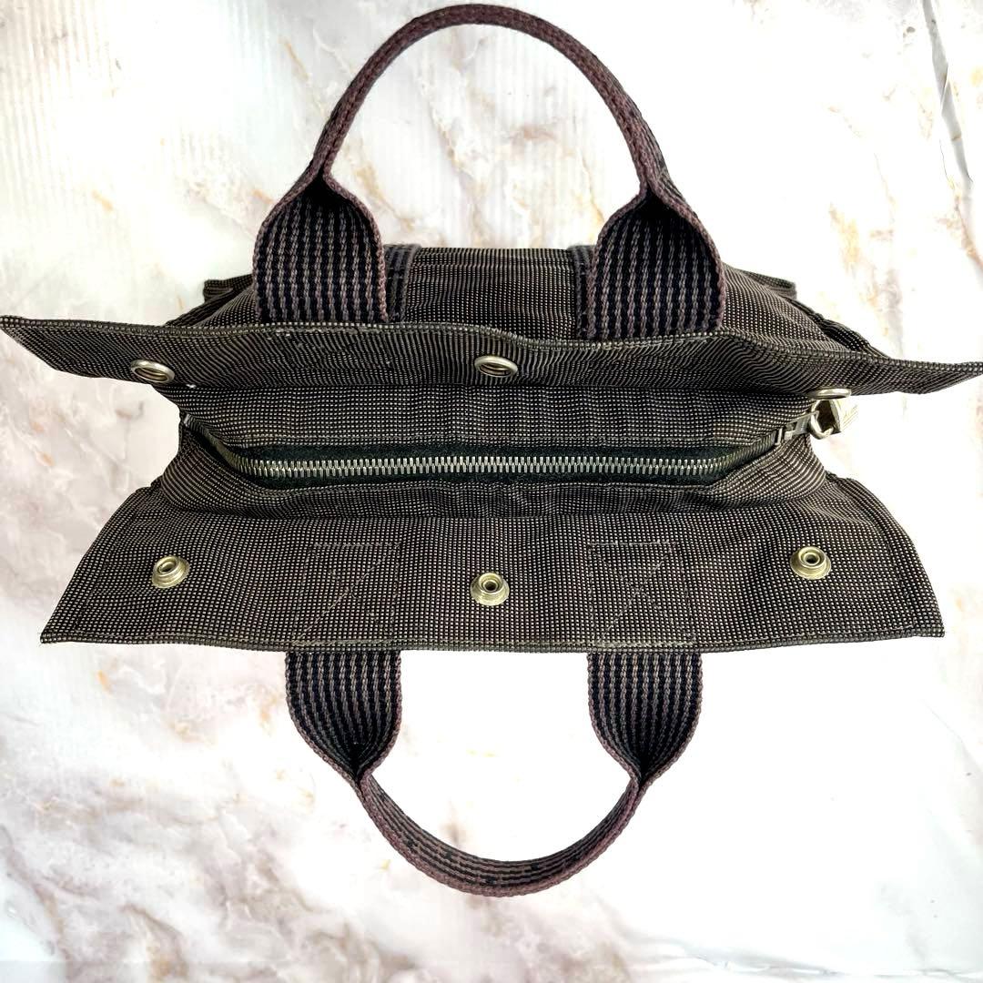 HERMES エルメス エールライン トートバッグ キャンバス PM