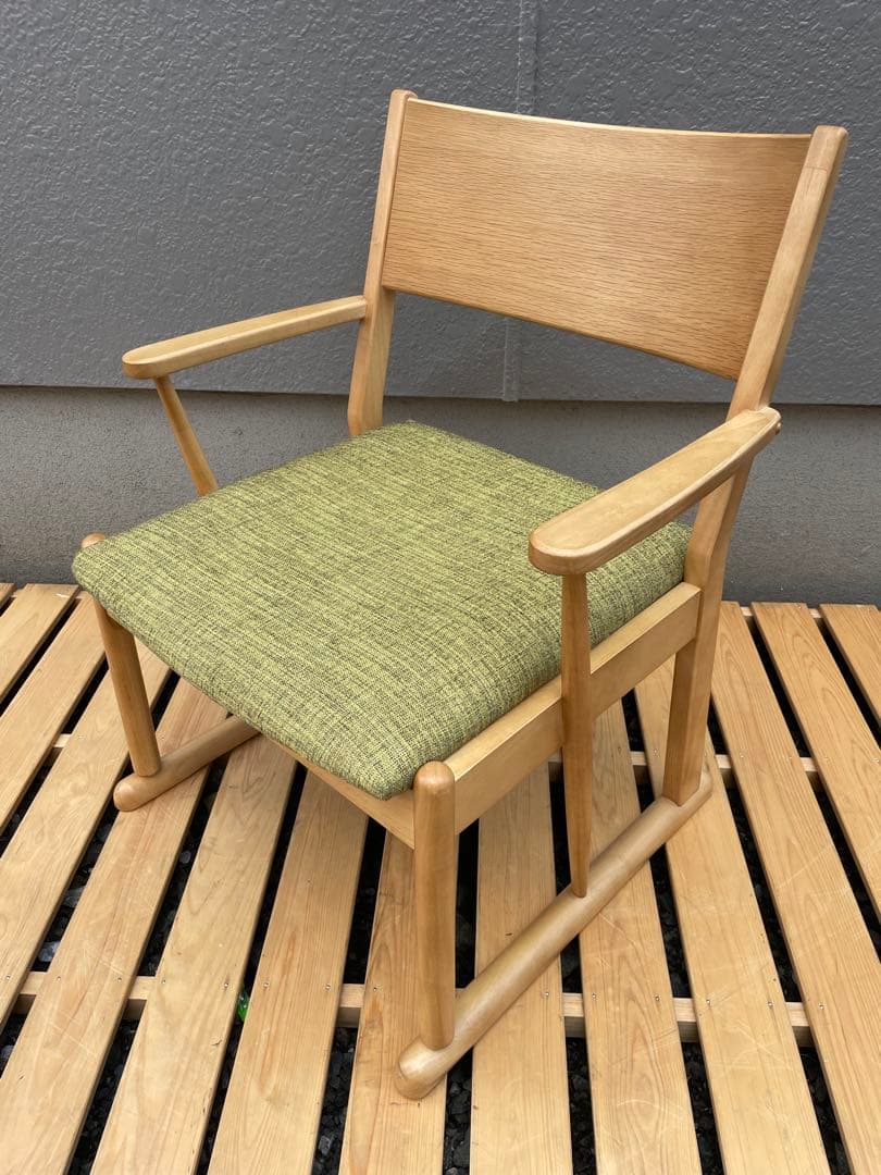 光製作所　高座椅子　オーク　ナチュラル色