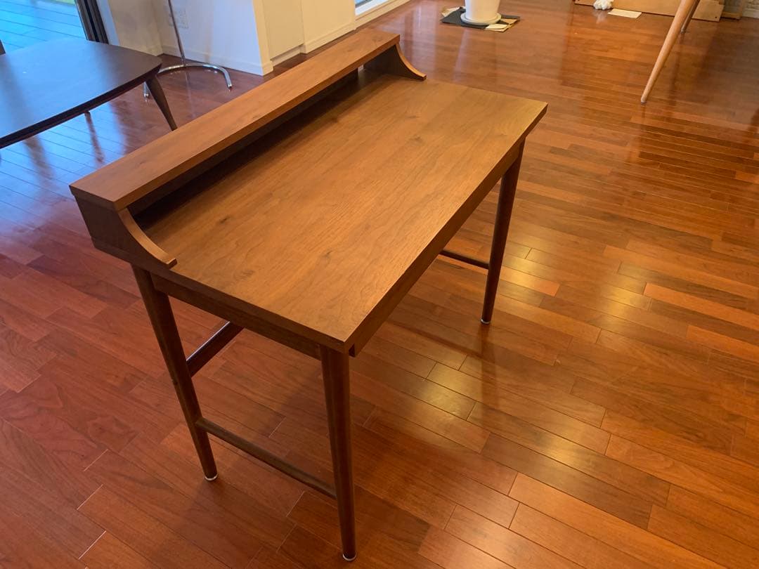 Zaka さま専用　北欧　ミッドセンチュリー　ウォールナット突板　仕事机　デスク