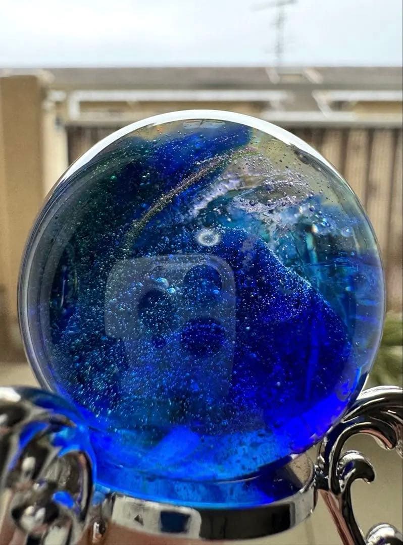 シエラネバダ産 アンダラクリスタル スフ イア マルチカラー （ブルー系）