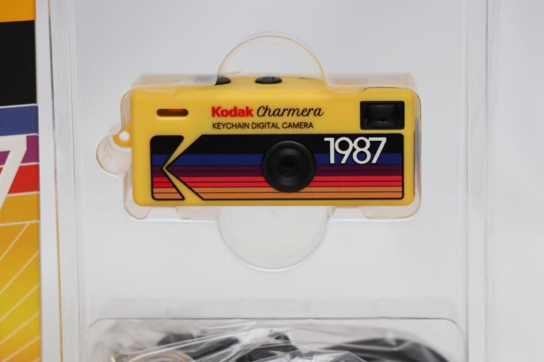 Kodak Charmera 1987年モデル キーチェーンカメラ イエロー