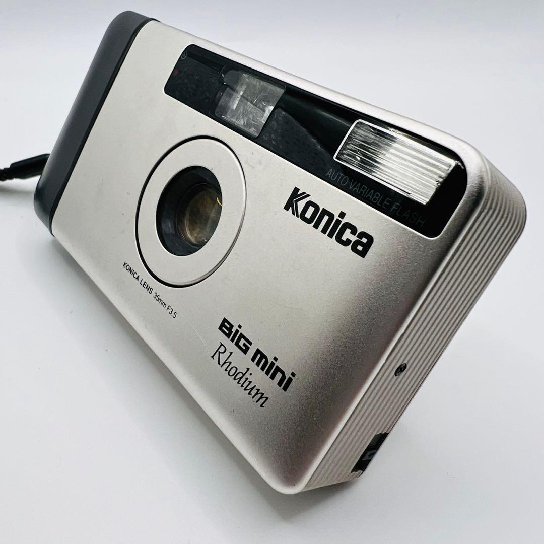 【動作確認済み】Konica BiG mini Rhodium フィルムカメラ