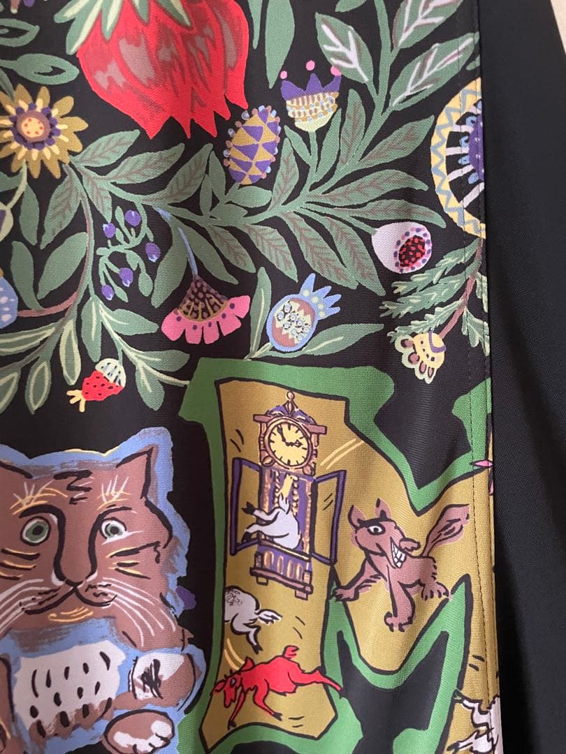 トクコプルミエブォル花柄ノースリーブチュニック