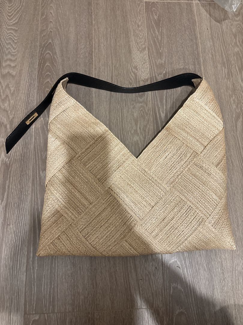 VIOLAd’ORO　かごバッグ　アバカ　メッシュトートバッグ