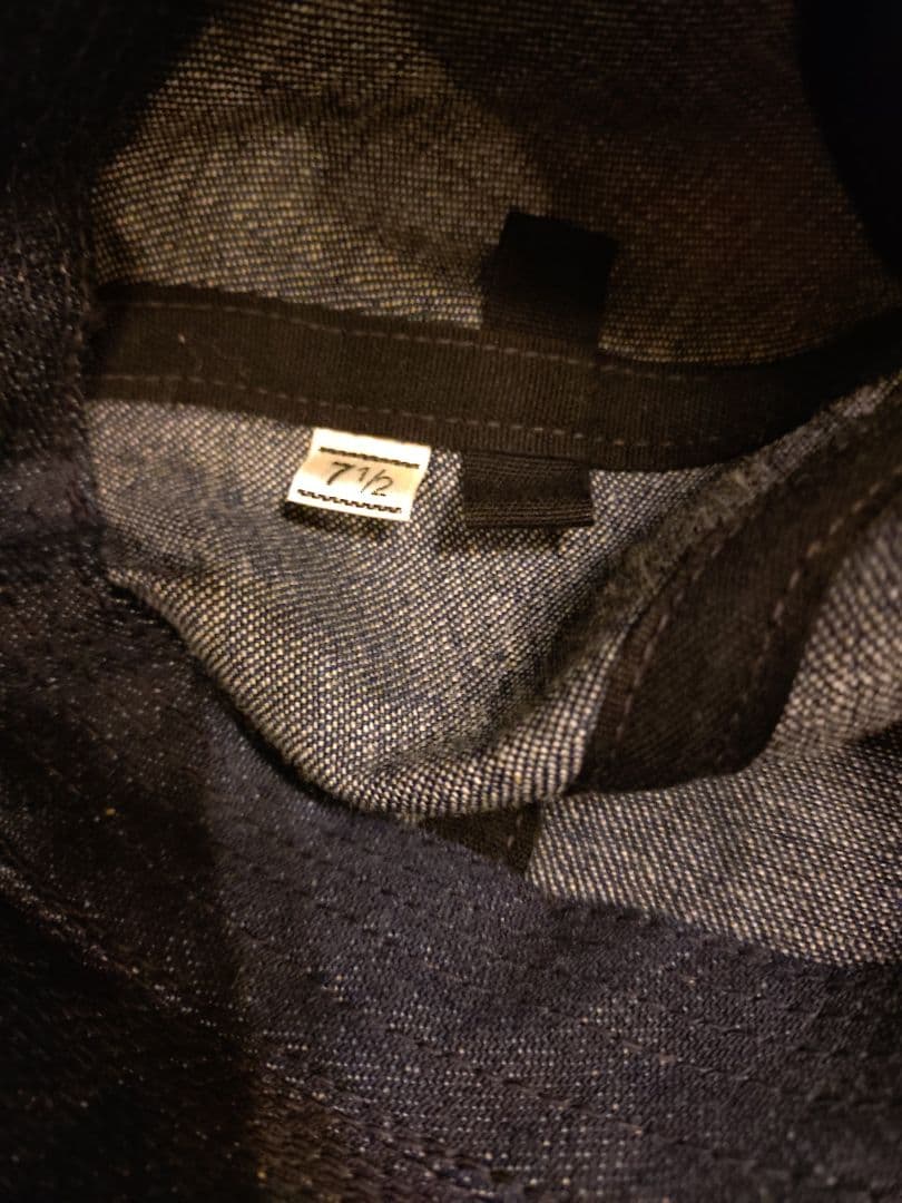 ButcherProducts アットラスト デニムセーラーハット　7 1/2