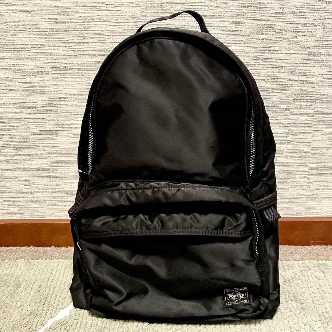 【廃盤品】PORTER タンカー リュック バックパック 黒 A4可