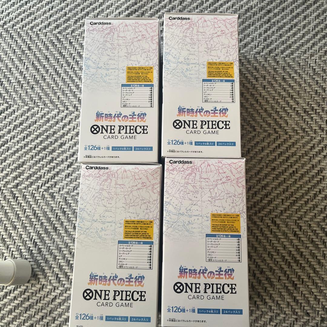 ONE PIECE カードゲーム 新時代の主役 4box