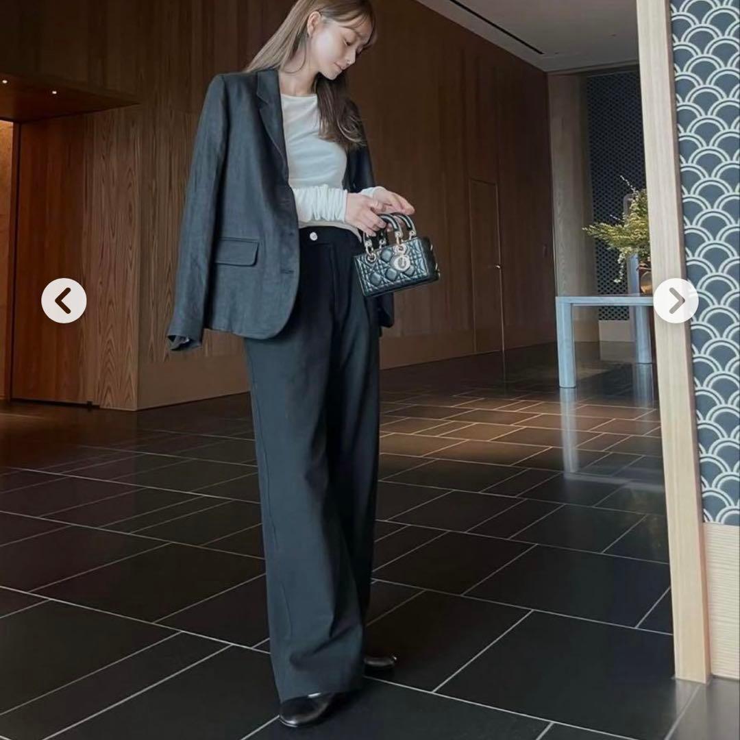 MARNO マーノ Ellen jacket black 丸林広奈