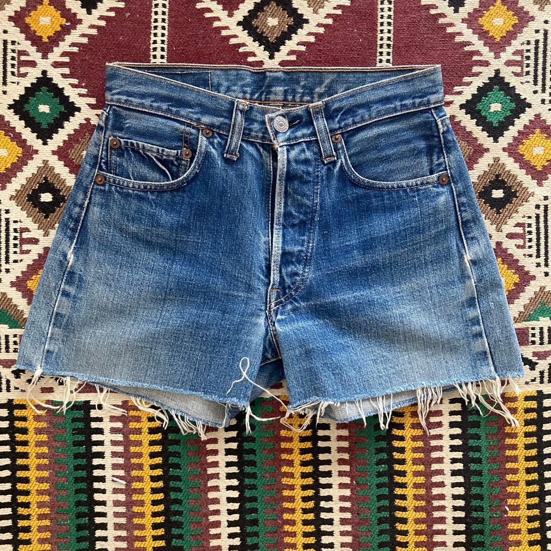 Levi's パンツ カットオフデニム　bige ヴィンテージ　ビンテージ