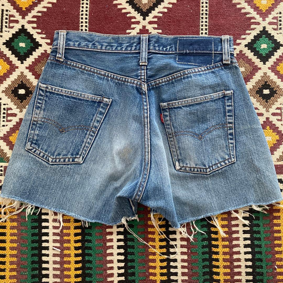 Levi's パンツ カットオフデニム　bige ヴィンテージ　ビンテージ