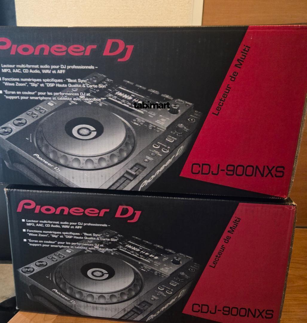 未使用 2台セット Pioneer CDJ-900NXS DJマルチプレーヤー