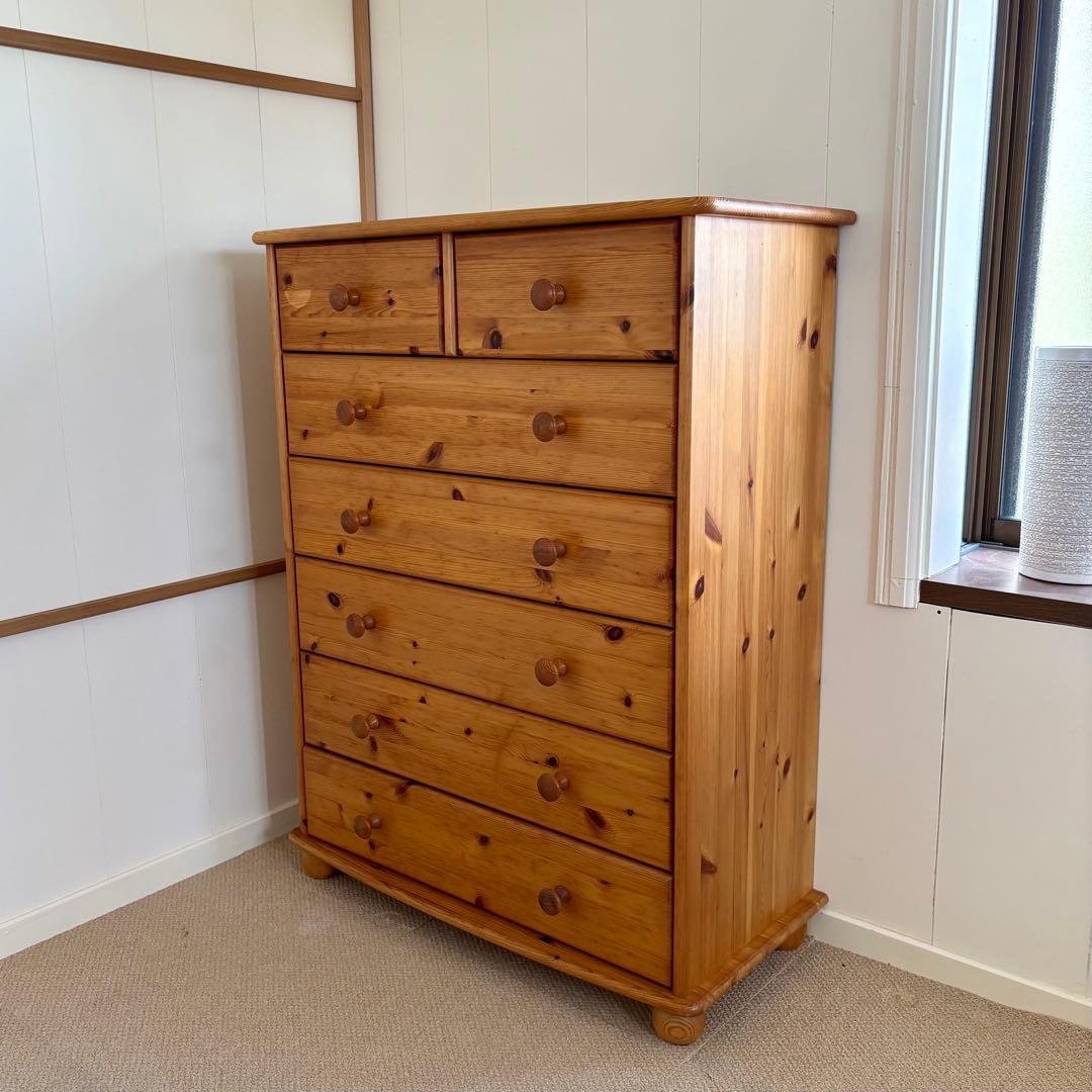 hadun　パイン無垢材 チェスト