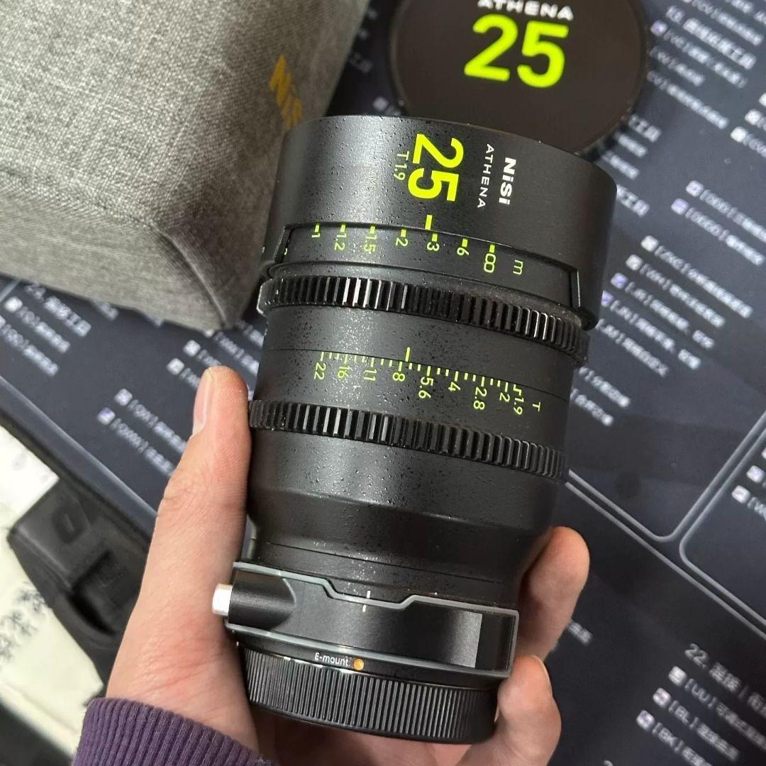 Nisi Athena prime 25mm T1.9 Sony Eマウント