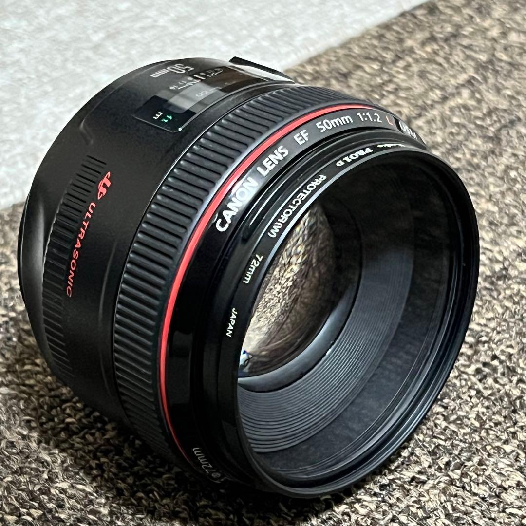 ほぼ新品 キヤノン Canon EF50mm F1.2L USM
