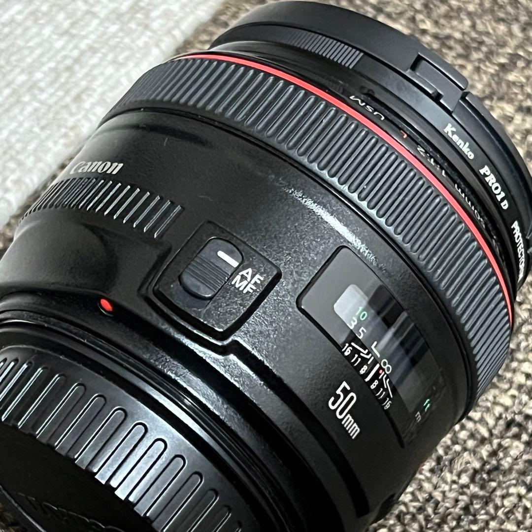 ほぼ新品 キヤノン Canon EF50mm F1.2L USM