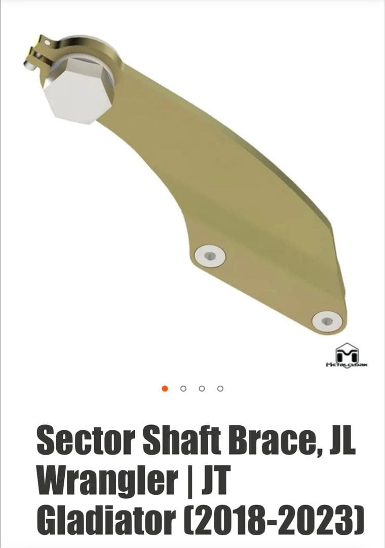 JLラングラー メタルクローク セクターシャフトブレース