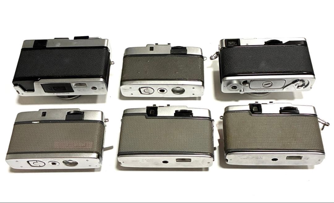 オリンパス PEN・EE、EE-2、35ED、35EC- 2　カメラ6台セット