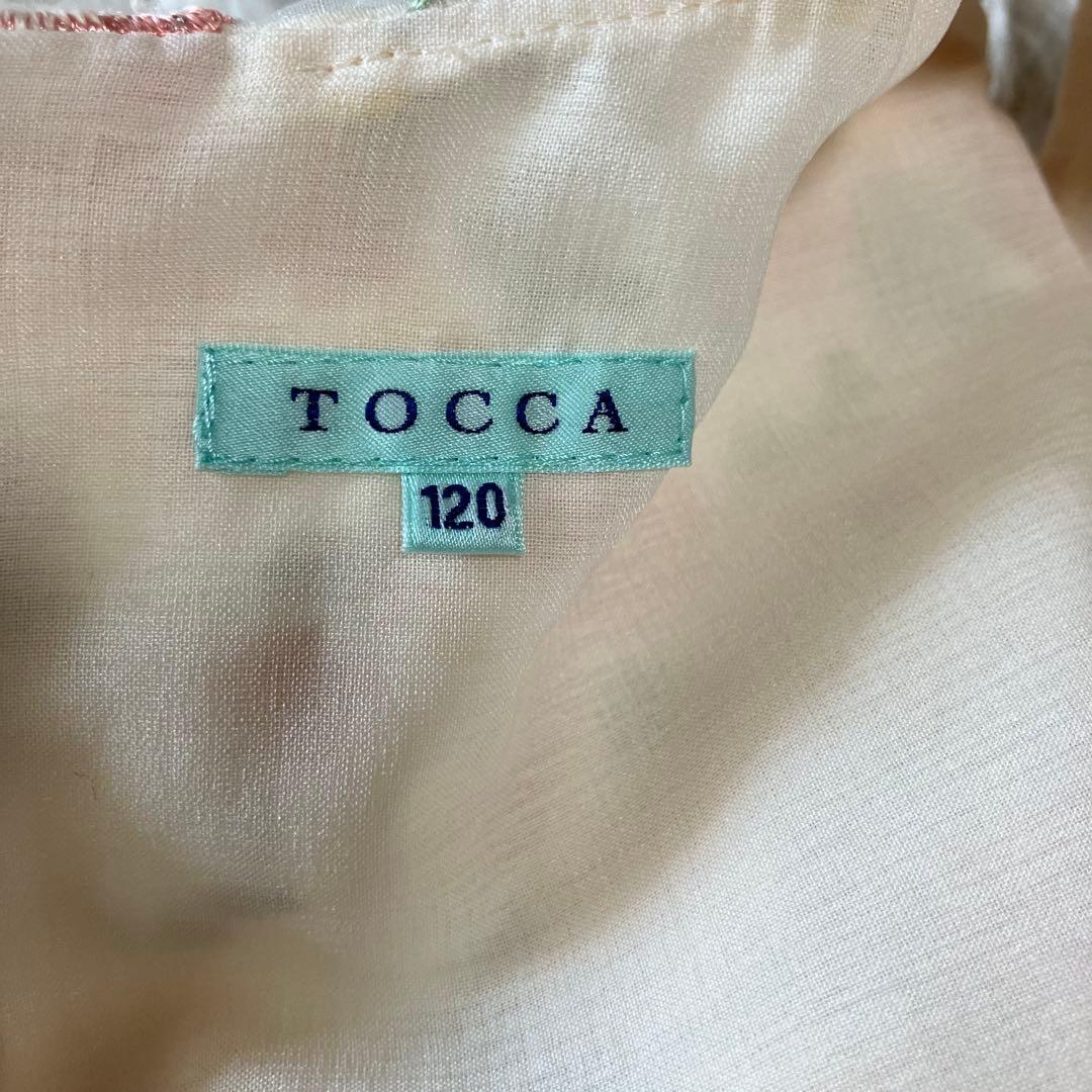 tocca BAMBINI 花柄刺繍チュールドレス　120 キッズドレス