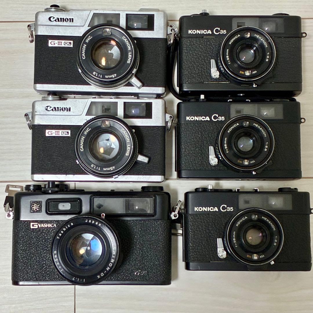 ⭐️6台まとめ売り⭐️ レンジファインダー フィルムカメラ