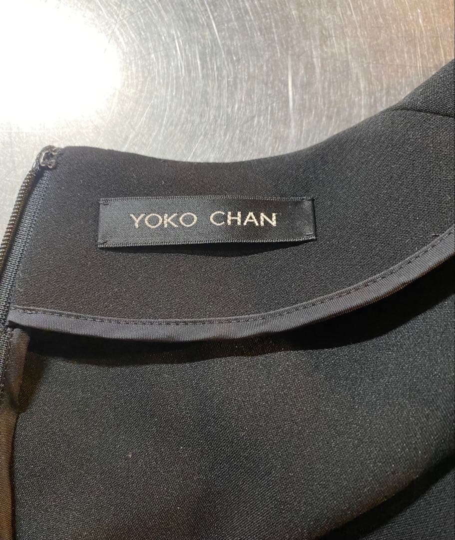 YOKO CHAN BLACK フレアスリーブ ワンピース　36サイズ