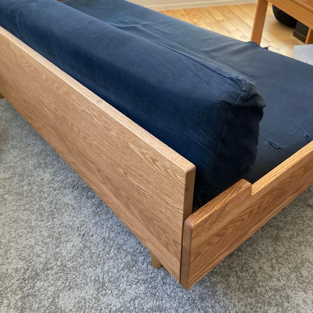 【Donuts】モモナチュラル デイソファ 2.5P