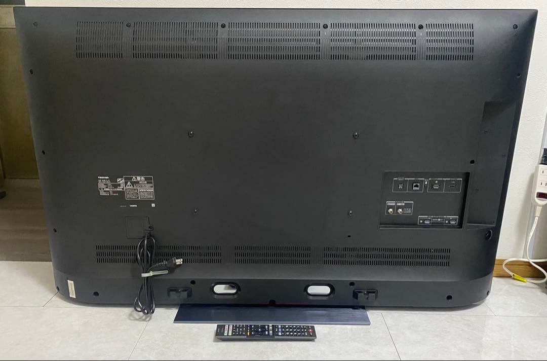 東芝 レグザ 55V型　4K テレビ 55Z740XS 21年製　動画アプリ