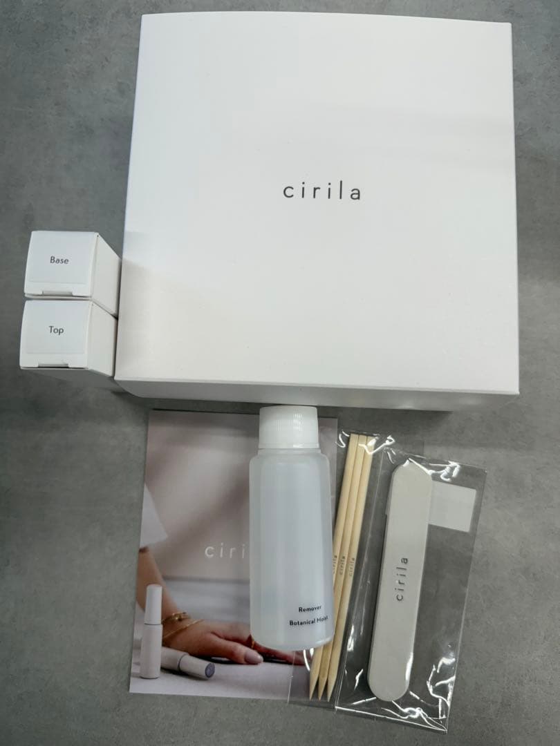 新品未使用　cirila シリラ　ジェルネイルキット