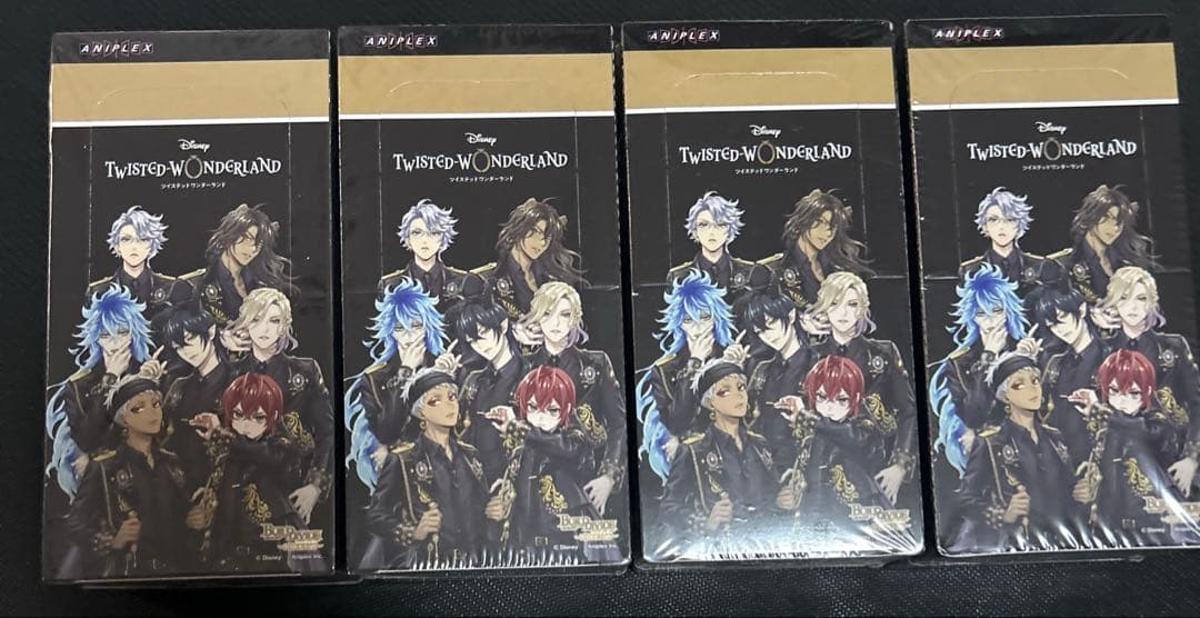 ツイステッドワンダーランド ビルディバイトブライト 新品未開封シュリンク付 4箱
