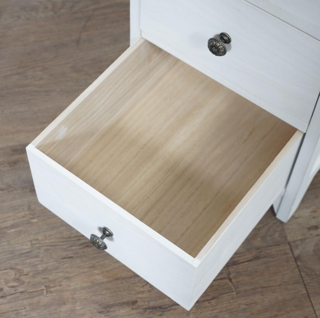 桐製　 隙間ラック　箪笥　整理タンス　書類チェスト　8段　収納　完成品