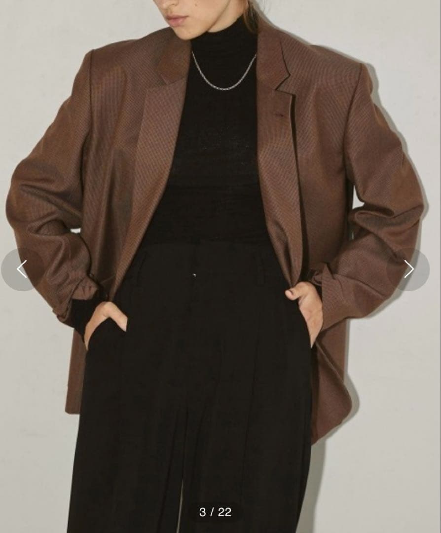 ジャケット・アウター TODAYFUL Houndstooth Wool Jacket 38