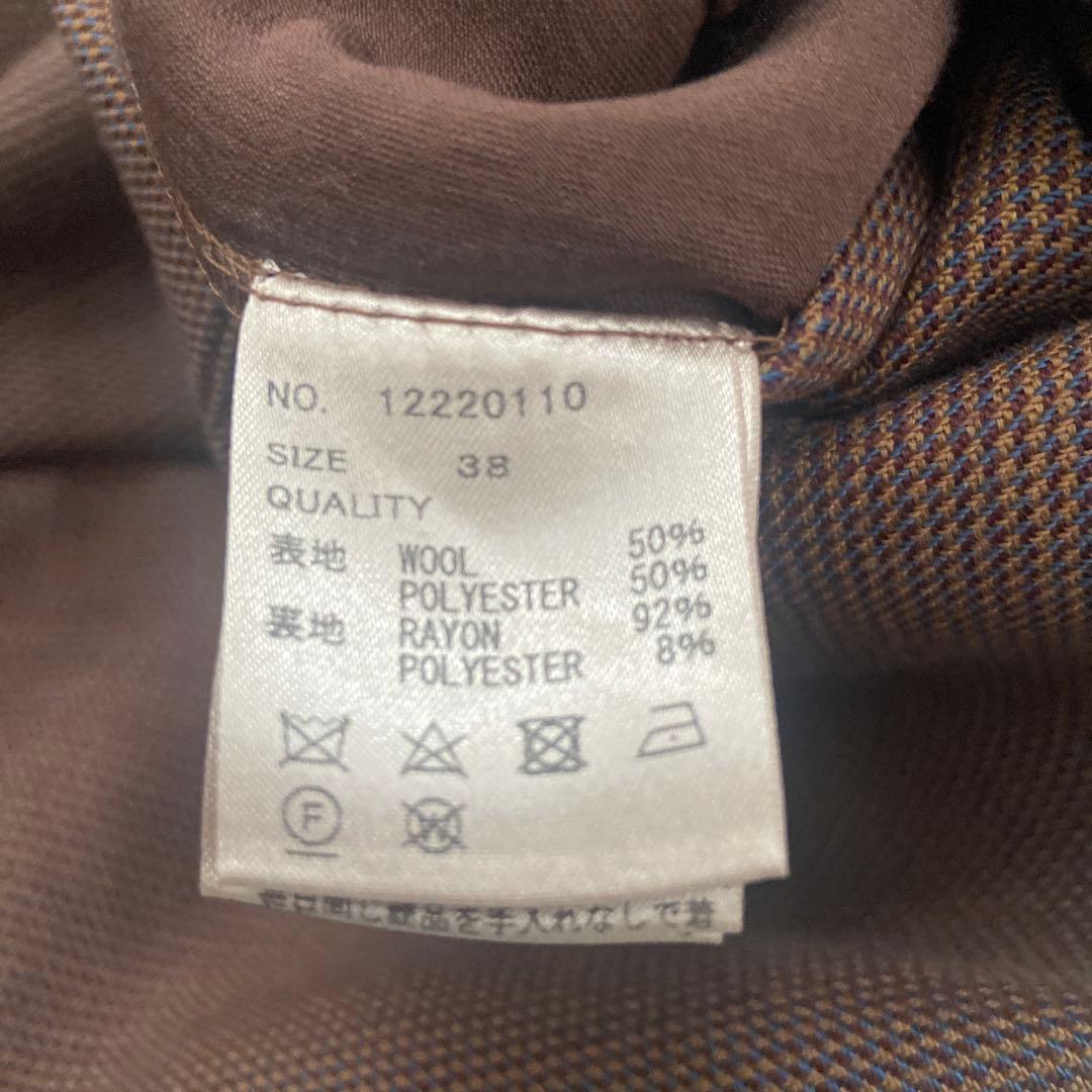 ジャケット・アウター TODAYFUL Houndstooth Wool Jacket 38