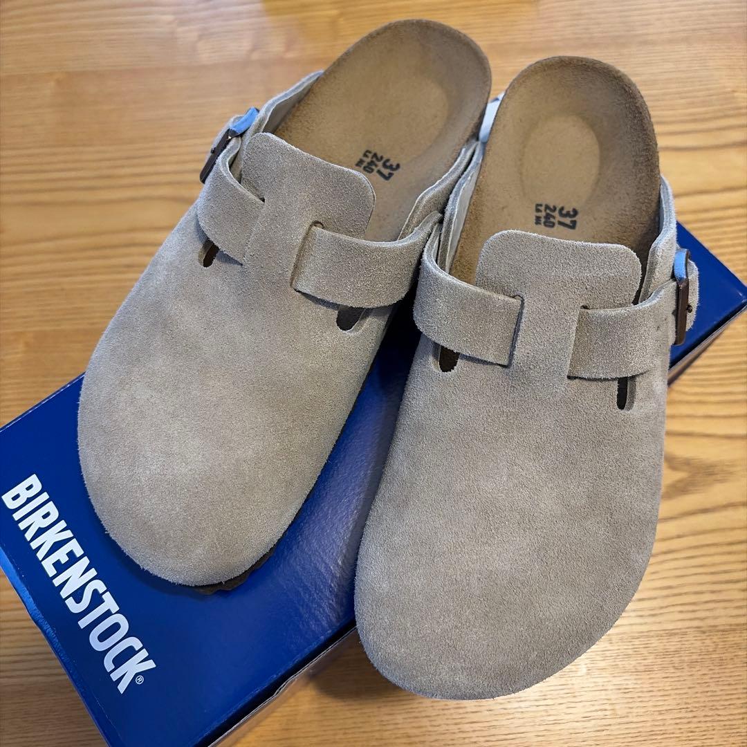 BIRKENSTOCK ビルケン ボストン 37 ナロー トープ