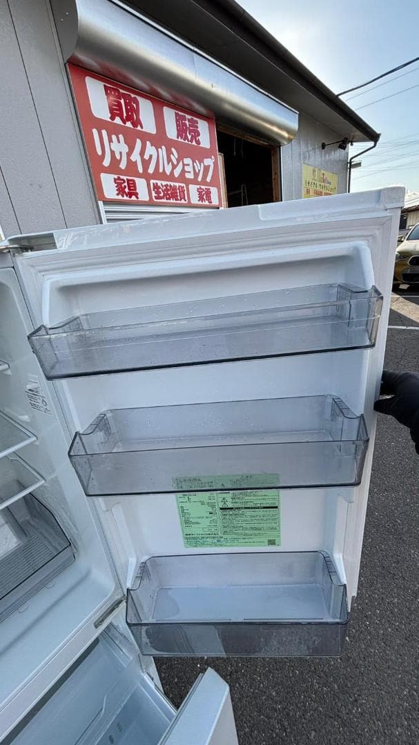 TOSHIBA 東芝 冷蔵庫 GR-S15BS(W) 153L 2021年製