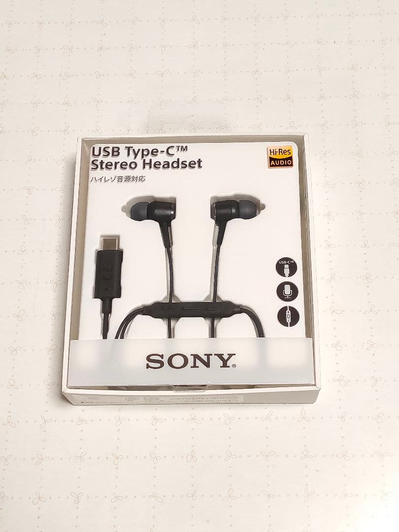 SONY USB Type-C ハイレゾイヤホンSTH50C 廃盤