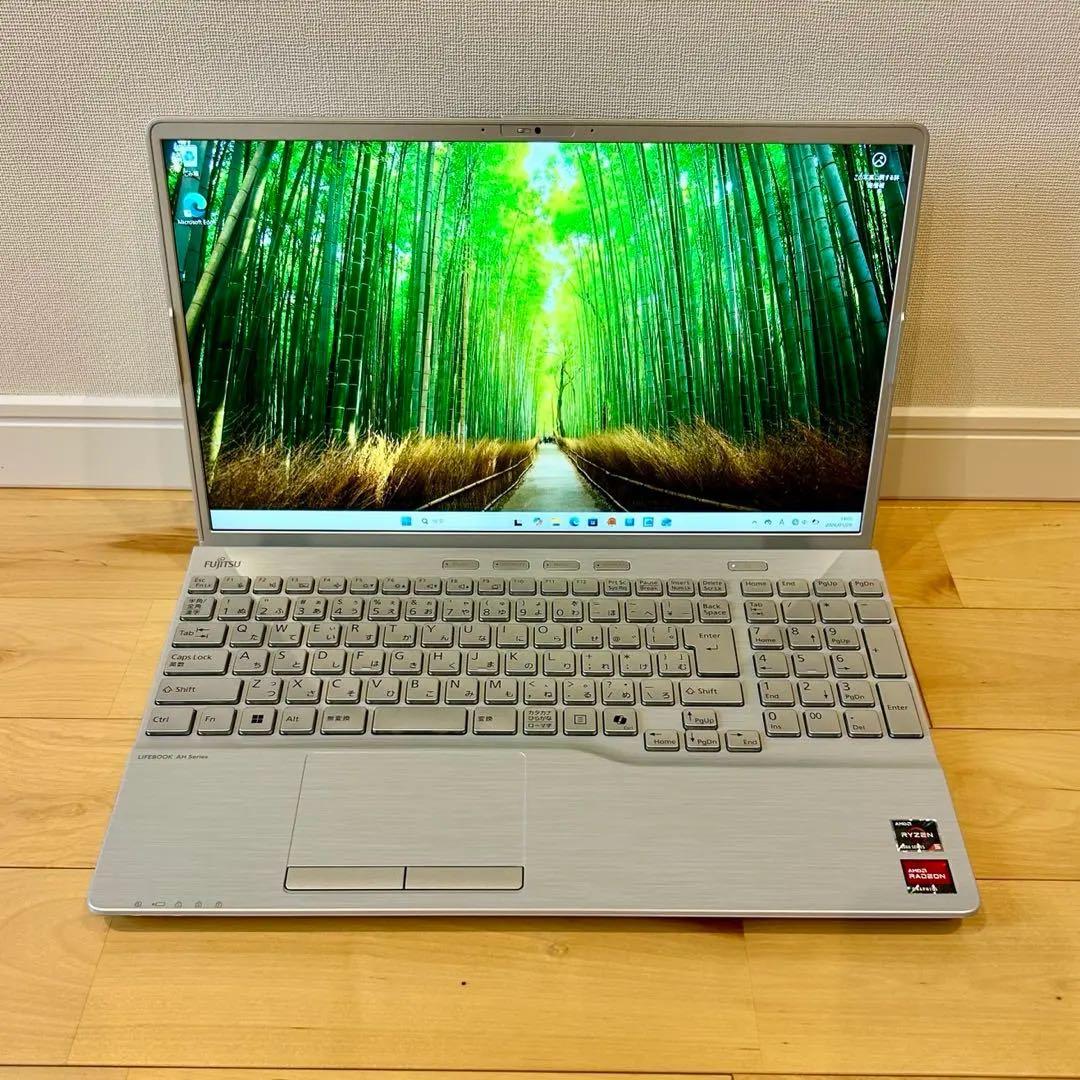 【ほぼ新品】富士通LIFEBOOK AH450 Office2024付