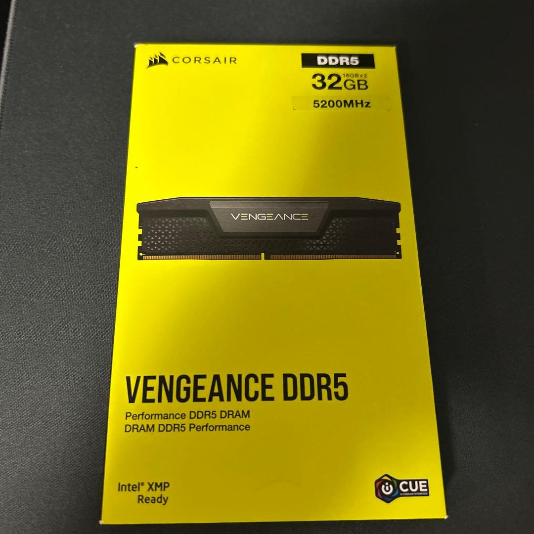 CORSAIR VENGEANCE DDR5 32GB 16×2 新品未開封品