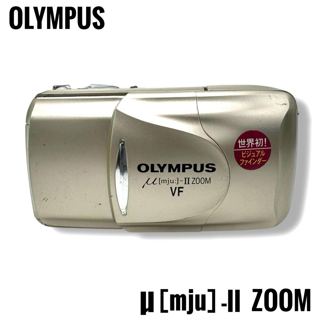 完動品 Olympus オリンパス mju ii 2 Zoom VF