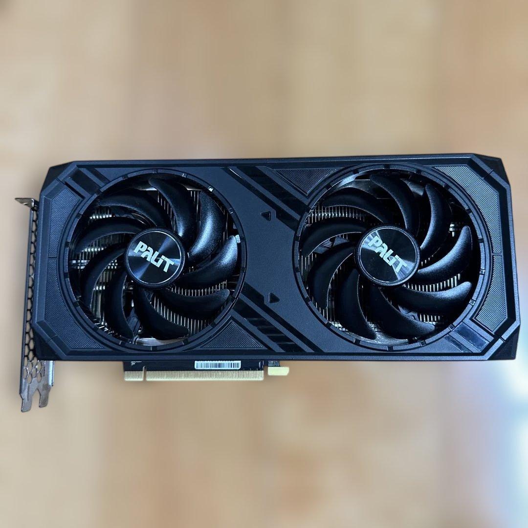グラフィックボード・グラボ・ビデオカード PALIT GEFORCE RTX 4070 DUAL