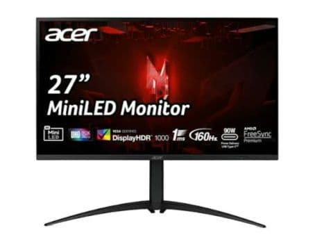 ディスプレイ・モニター本体 acer Nitro XV275K P3 biipruzx 4K 160Hz