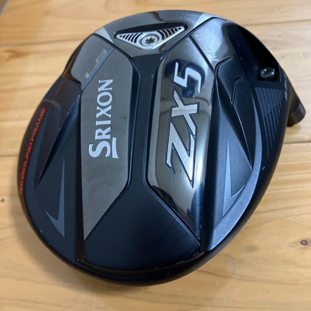 《再値下げ》スリクソンZX5 Mk2 LSドライバー ヘッド+純正ヘッドカバー
