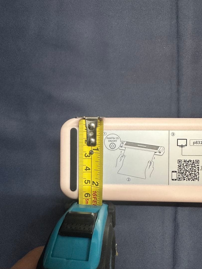 Pmo M831 モバイルプリンター 無線サーマルプリンターピンク色