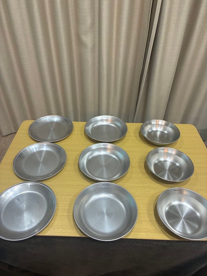 スノーピーク　テーブルウェアセット×3❗️