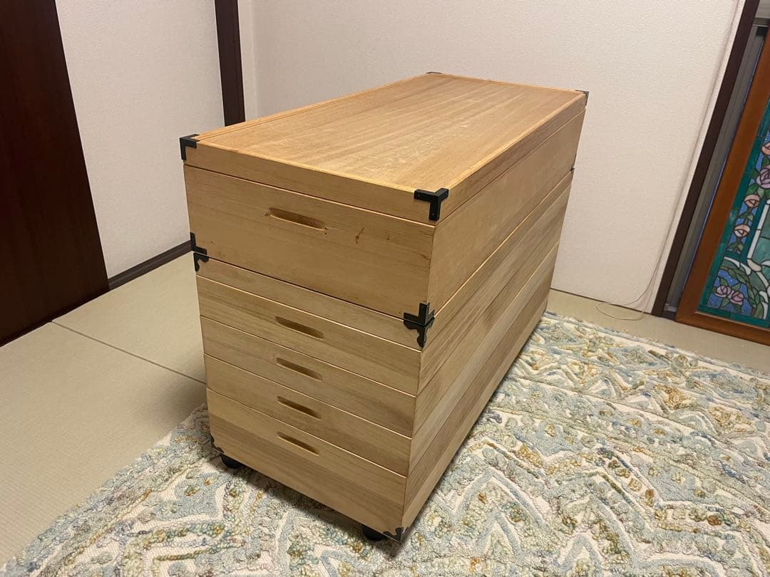 なるなる様用　着物箪笥キャスター付